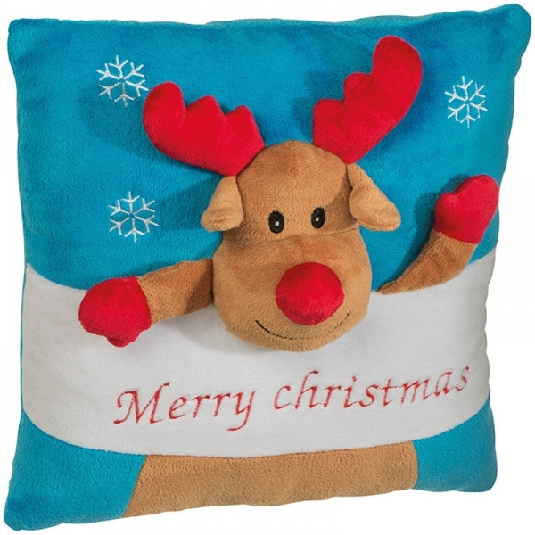 Logo trade advertising products picture of: Christmas pillow RUDOLSTADT