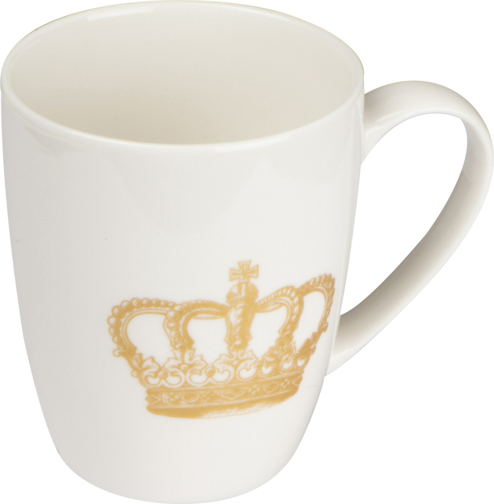 Logo trade promotional items image of: Mug with crown print 300 ml