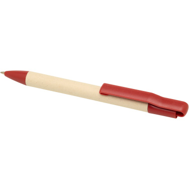 Logotrade promotional product image of: Liliana sugarcane paper ballpoint pen (blue ink)