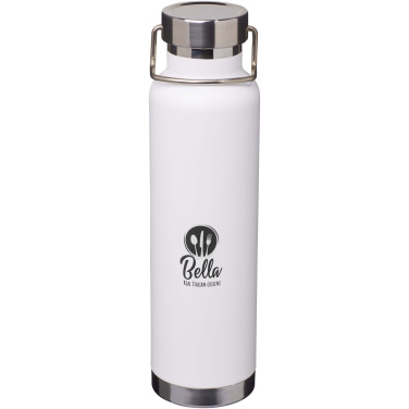 Logotrade promotional item picture of: Thor 650 ml RCS recycled stainless steel copper vacuum insulated water bottle