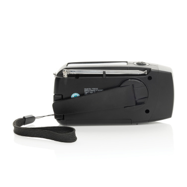 Logo trade corporate gift photo of: RescueWave RCS recycled plastic emergency radio