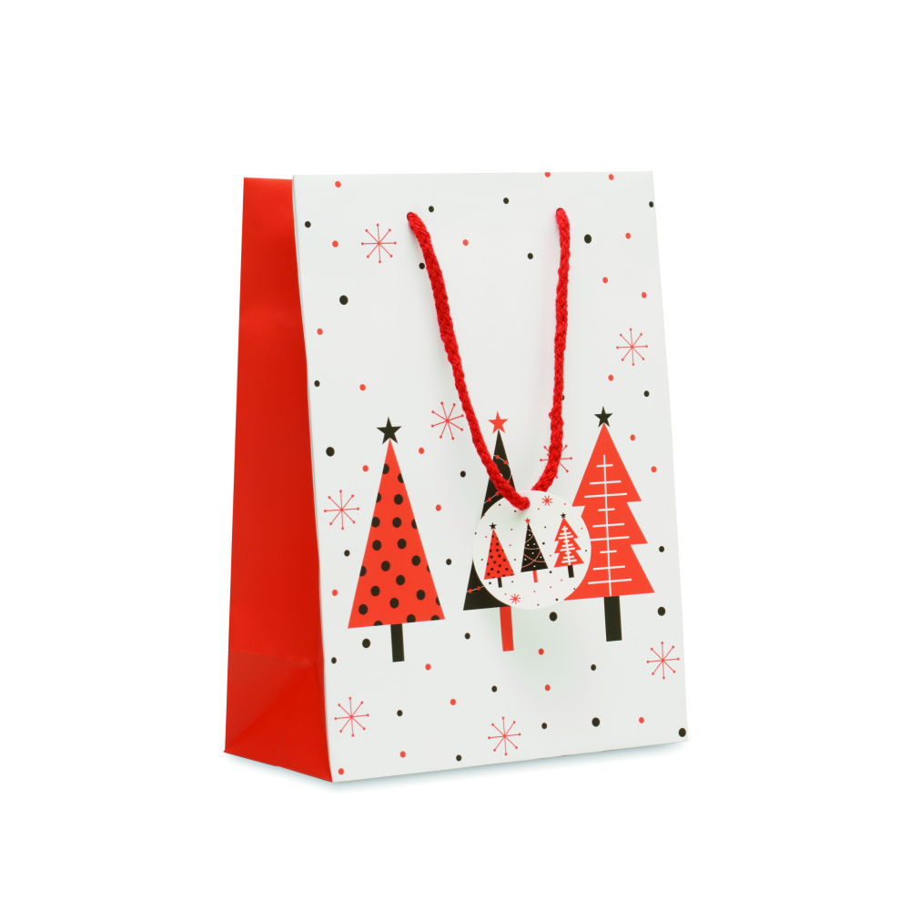 Logo trade promotional gift photo of: Gift paper bag medium