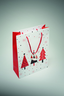 Logo trade business gift photo of: Gift paper bag large