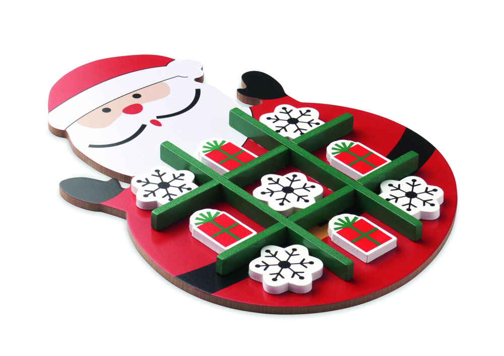 Logotrade promotional items photo of: Christmas wooden tic tac toe