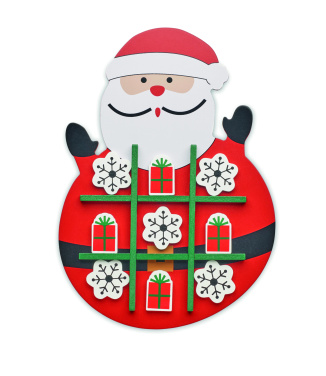 Logotrade promotional merchandise image of: Christmas wooden tic tac toe