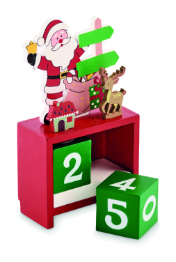 Logo trade promotional products picture of: Christmas countdown calendar