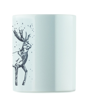 Logo trade promotional products image of: Seasonal ceramic mug 300ml