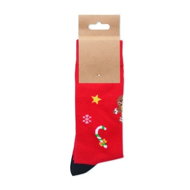 Logotrade promotional giveaways photo of: Pair of Christmas socks M