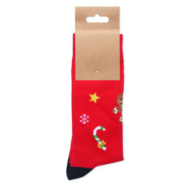 Logotrade corporate gift picture of: Pair of Christmas socks L