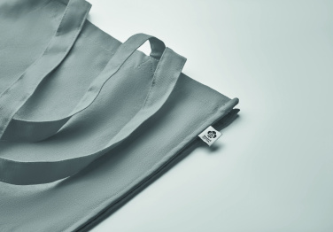 Logo trade business gifts image of: Organic cotton shopping bag