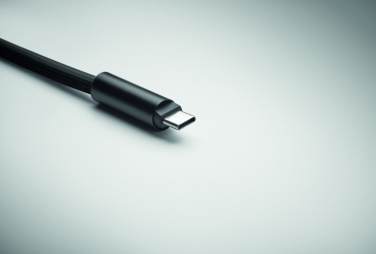 Logo trade promotional gift photo of: 60W charging and data lanyard