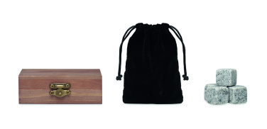 Logo trade corporate gifts picture of: 9 stone ice cube set in box