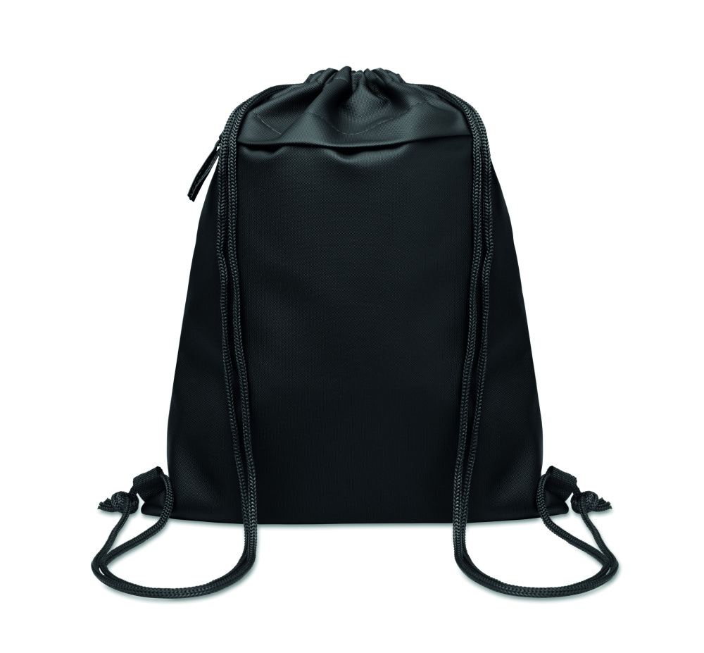 Logotrade promotional giveaway image of: Drawstring bag in 600D RPET