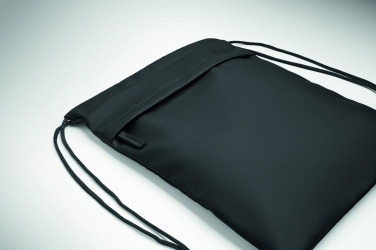 Logotrade promotional giveaways photo of: Drawstring bag in 600D RPET