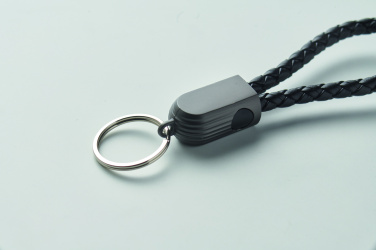 Logo trade corporate gifts picture of: Key ring loop cable type-C