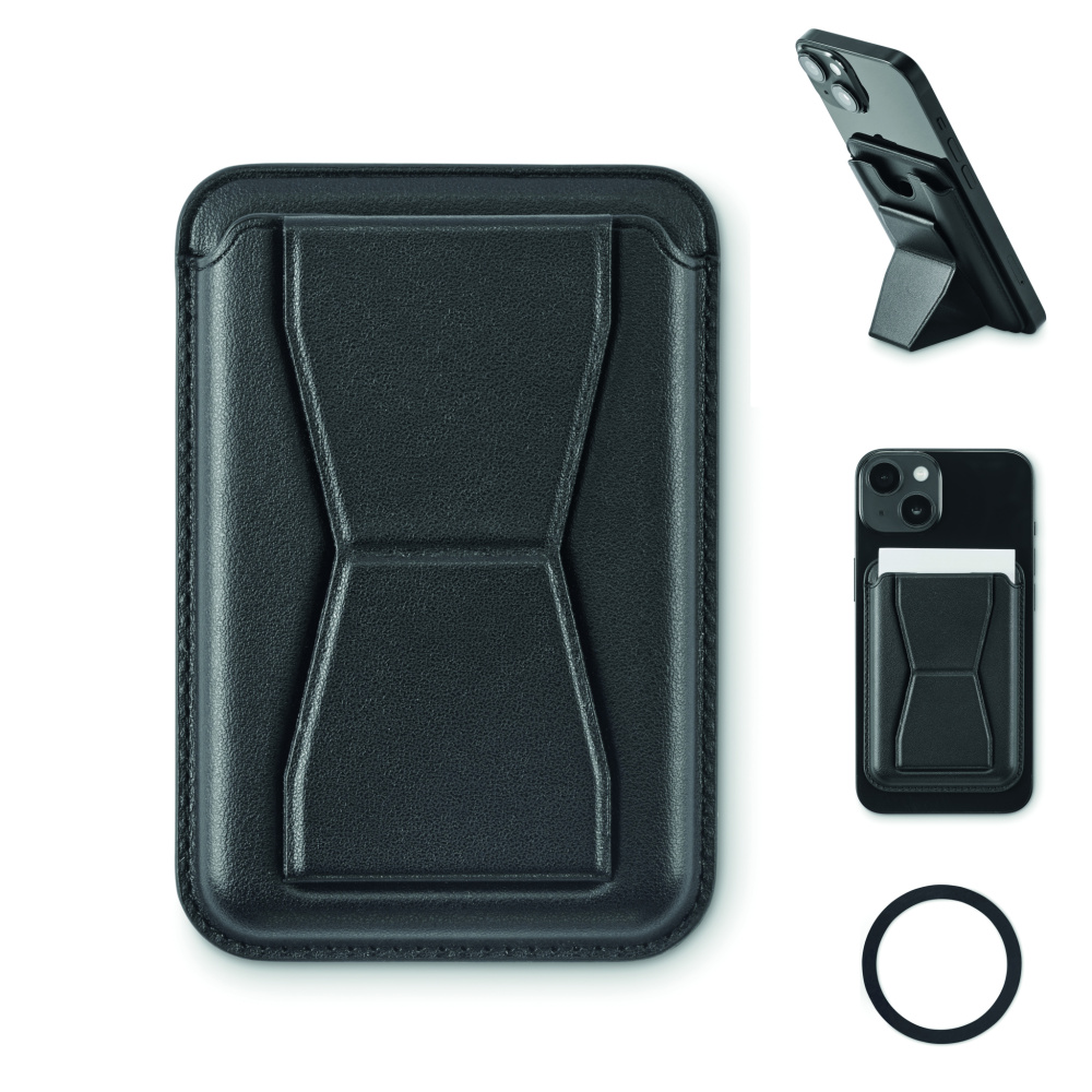 Logotrade corporate gift image of: Magnetic PU cardholder