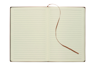 Logotrade promotional gift image of: A5 notebook in smokey PU