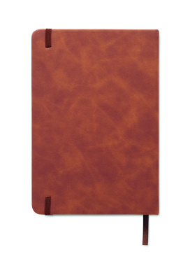 Logotrade corporate gift image of: A5 smokey PU notebook