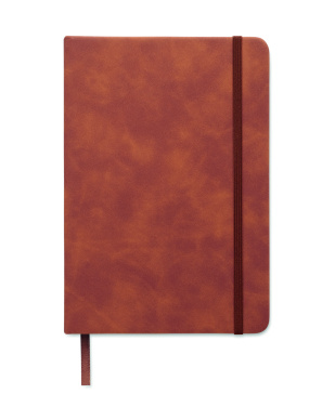 Logo trade promotional products picture of: A5 smokey PU notebook