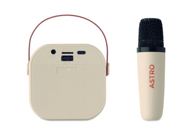 Logotrade corporate gift image of: Karaoke set speaker