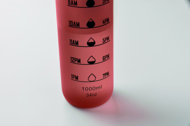 Logotrade promotional giveaways photo of: Sports water bottle RPET 1L