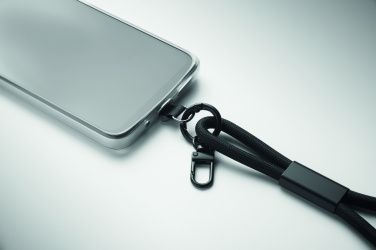 Logo trade promotional merchandise picture of: Charging phone wrist strap 60W