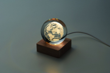 Logo trade promotional product photo of: LED globe glass ball