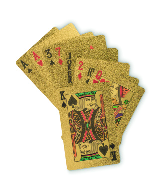 Logo trade advertising product photo of: Waterproof playing cards
