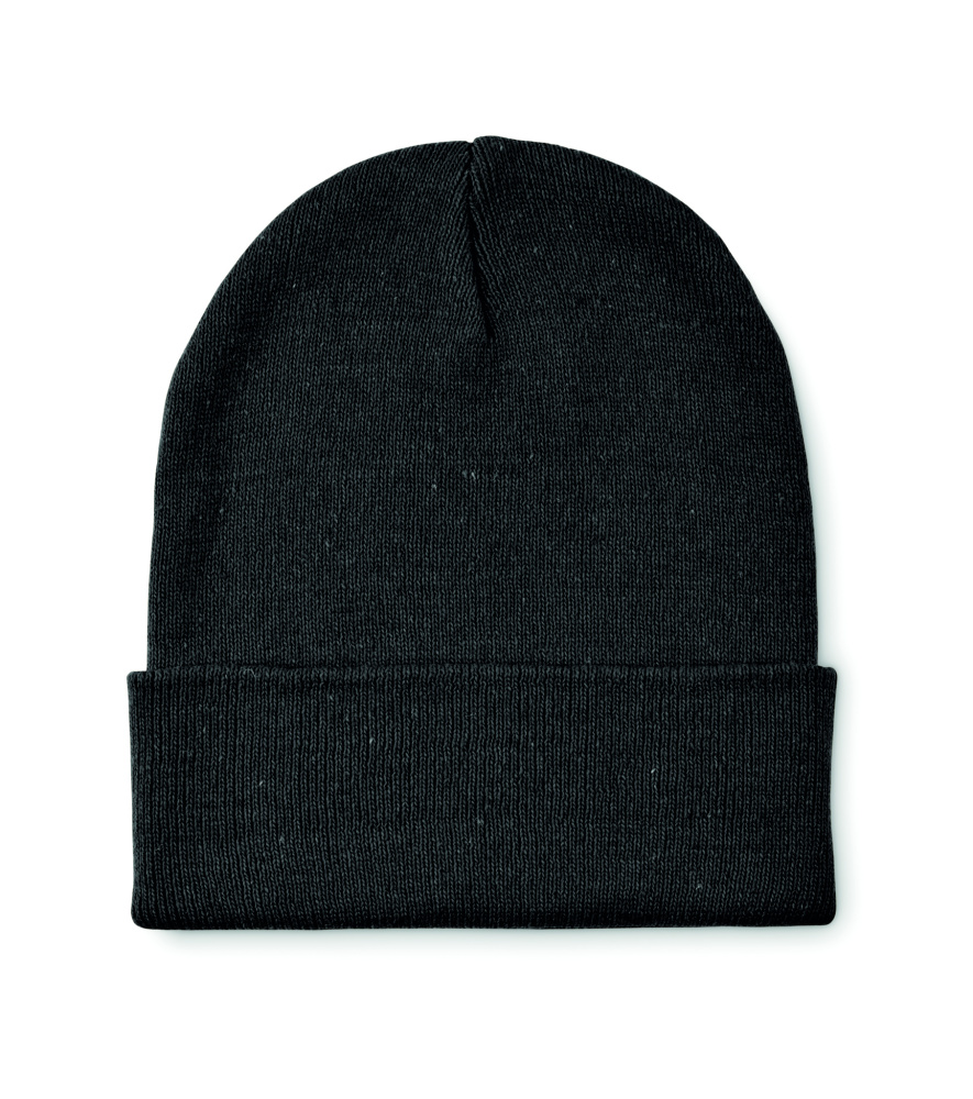 Logotrade corporate gift image of: Knitted beanie with cuff