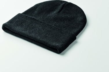 Logo trade promotional giveaway photo of: Knitted beanie with cuff