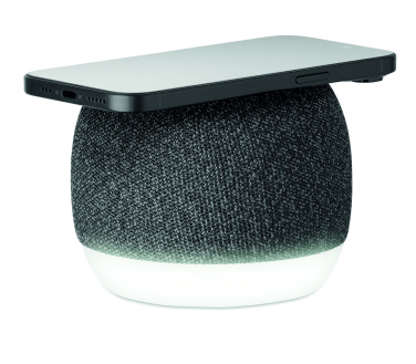 Logo trade business gift photo of: 15W wireless charger speaker