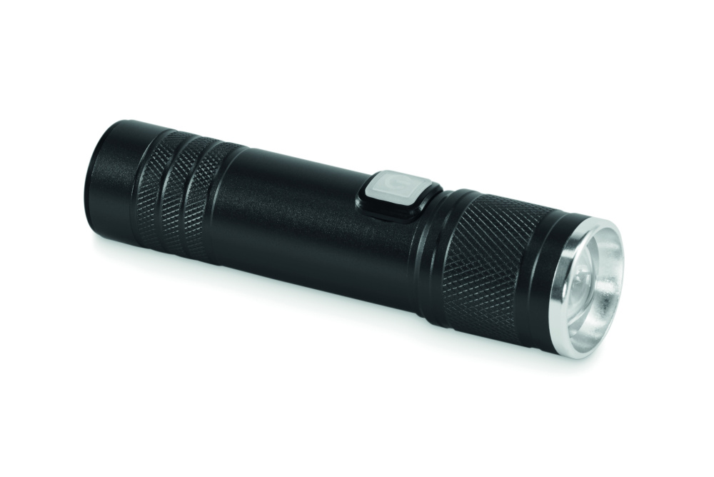 Logo trade promotional gift photo of: Rechargeable COB light torch