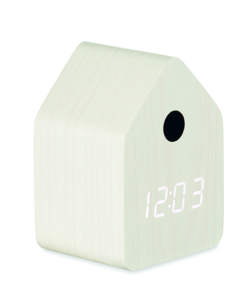 Logotrade promotional merchandise photo of: MDF cuckoo alarm clock