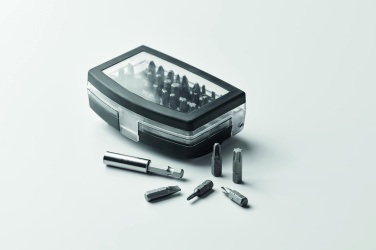Logo trade promotional products image of: 32 pcs screwdriver bit set