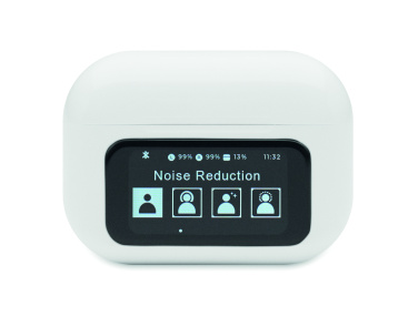 Logo trade promotional gifts image of: ABS TWS earbuds