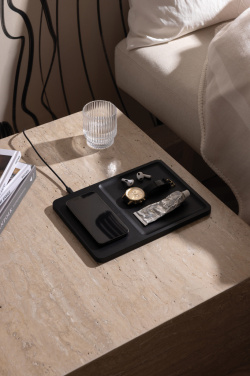 Logo trade promotional giveaways image of: VINGA Timo RCS desk charger and accessory tray