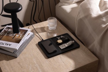 Logo trade promotional gift photo of: VINGA Timo RCS desk charger and accessory tray