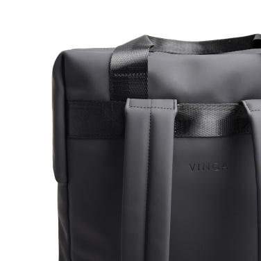 Logo trade business gifts image of: VINGA Baltimore RCS tote backpack