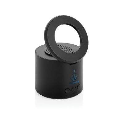 Logotrade promotional products photo of: Magpulse RCS recycled plastic 3W speaker w/magnetic holder