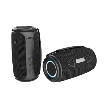 Logotrade promotional merchandise image of: Prisma RCS recycled plastic IPX 4 waterpoof 16W speaker