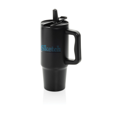 Logo trade promotional product photo of: Embrace Leakproof RCS recycled stainless steel tumbler 900ml