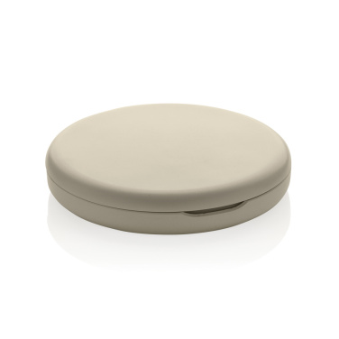 Logo trade promotional merchandise picture of: Lumora RCS recycled plastic LED re-chargeable make-up mirror