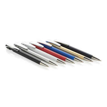 Logo trade promotional merchandise picture of: Glide GRS certified R-ABS Metal Clip Pen
