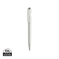 Glide GRS certified R-ABS Metal Clip Pen, grey