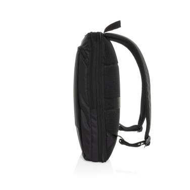 Logo trade promotional merchandise image of: Flexpack Aware™ RPET Expandable Slim 15.6" Laptop Backpack