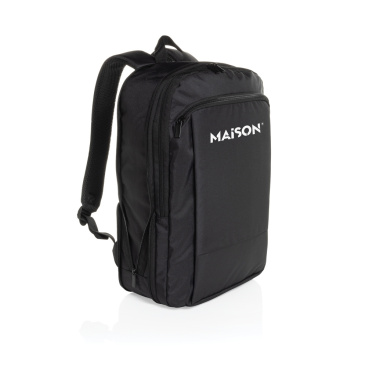 Logotrade advertising product image of: Flexpack Aware™ RPET Expandable Slim 15.6" Laptop Backpack