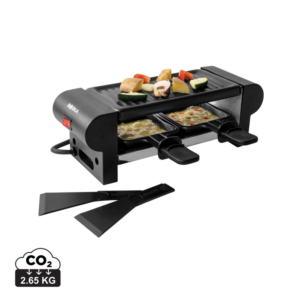 Logo trade promotional giveaway photo of: BOSKA Gourmet Raclette Mini 220V (EU Type F)
