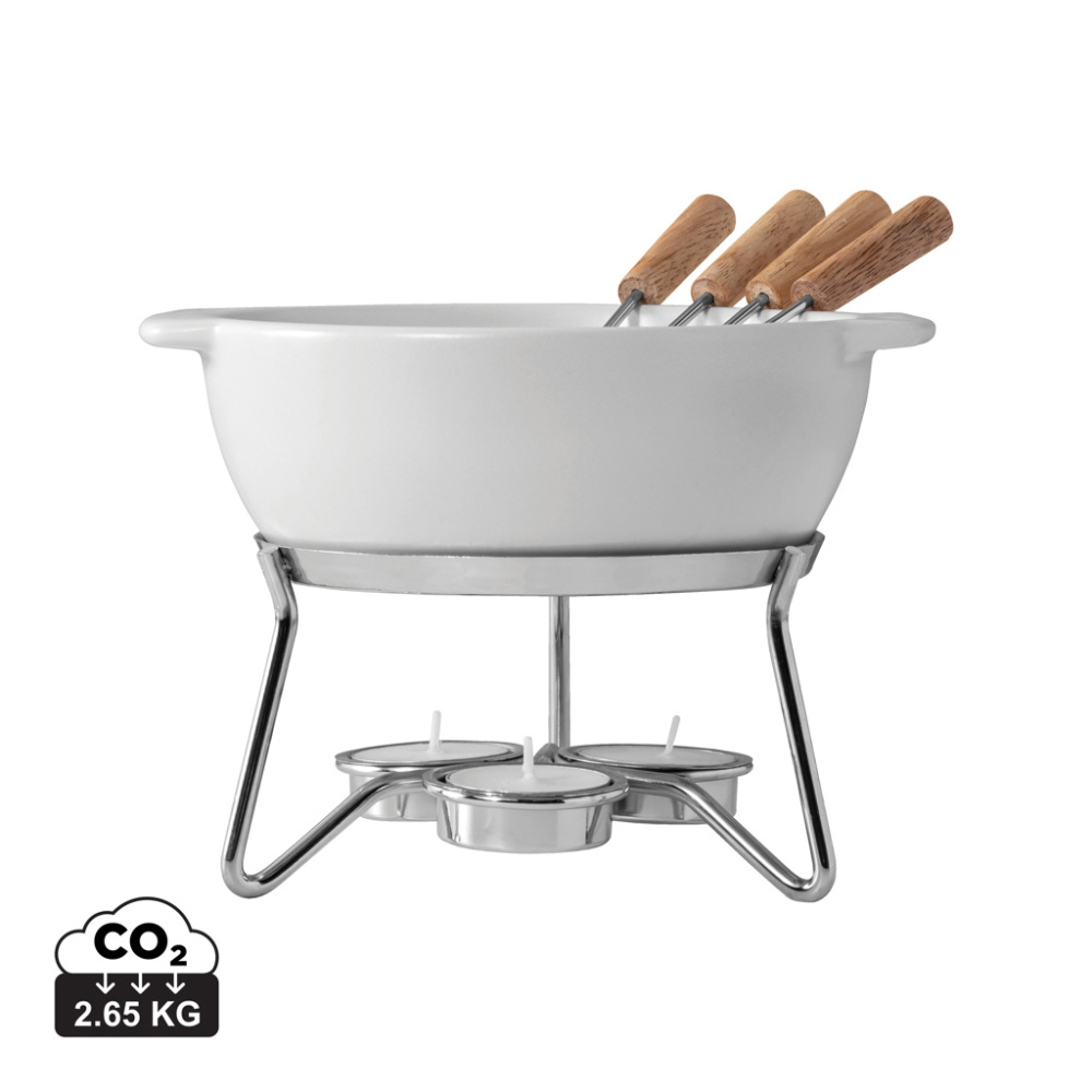 Logo trade promotional products image of: BOSKA Cheese Fondue Set Party - 750 ml