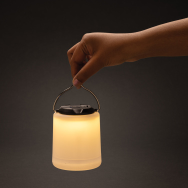 Logotrade promotional product image of: Limio RCS recycled plastic portable re-chargeable table lamp