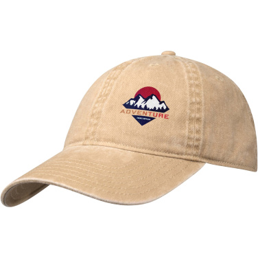 Logo trade promotional product photo of: Grafton 6 panel washed cap